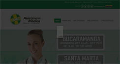 Desktop Screenshot of ameasistenciamedica.com