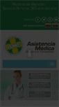 Mobile Screenshot of ameasistenciamedica.com